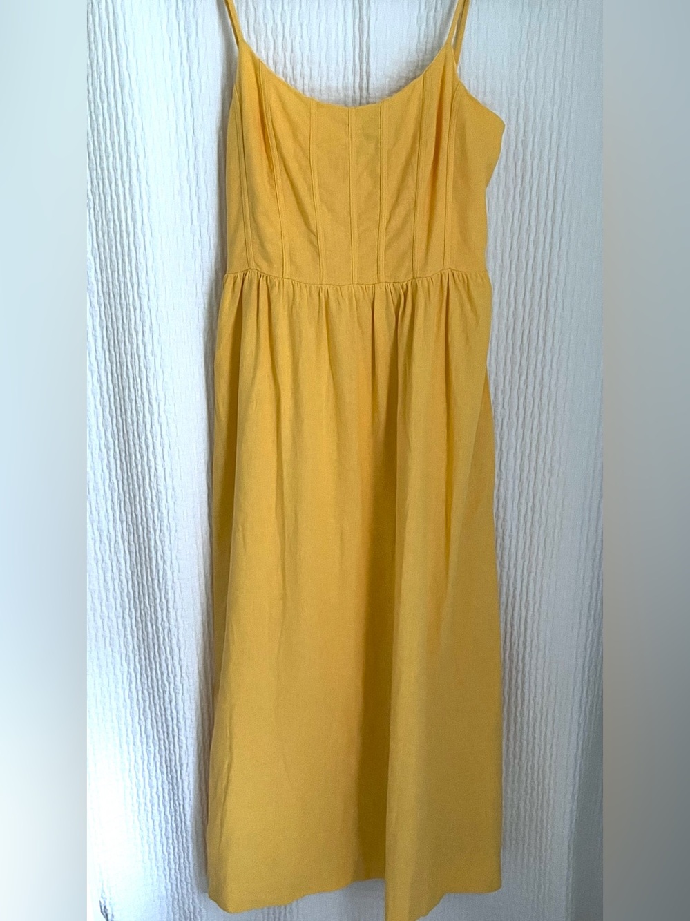 Cece Linen Blend Dress